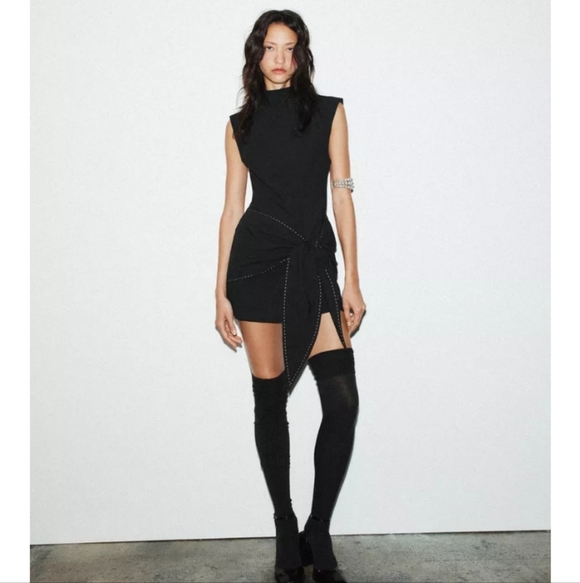 Zara Dresses & Skirts - Zara Black Midi Dress